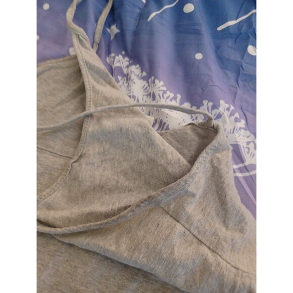 MY PERSONAL Y2k XOXO Essentials Grey  Croptop size M Grunge Punk Skater Tank Top - Picture 5 of 7